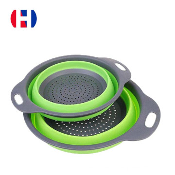 Collapsible Silicone Round Colander 2 Sizes